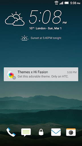 HTC Service - HTC PNS Screen 2