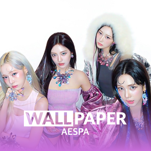 AESPA (K-pop Artist) Wallpaper logo