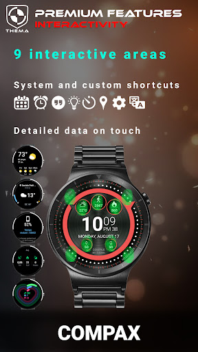Compax Watch Face Screen 3