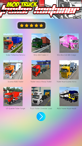Mod Truk Trailer Kontainer Screen 3