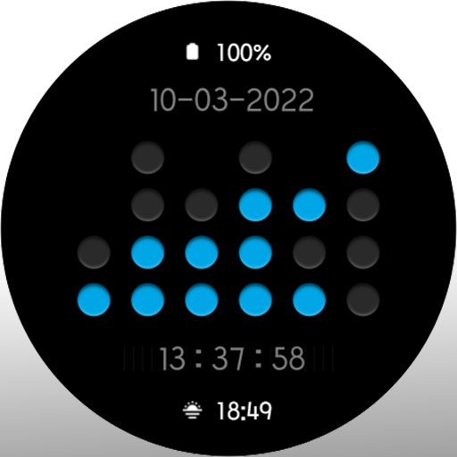 JK_53 [Watch Face] Binary logo