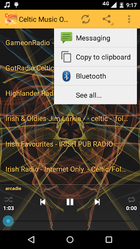 Celtic Music ONLINE Screen 3