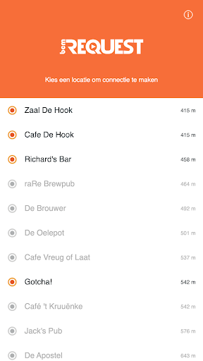Android application BCM Request screenshort