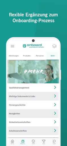 onboard - employee onboarding Screen 2