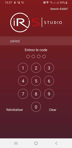 Android application IRIS Recharge screenshort