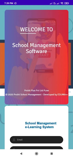 Android application BMC-Edu- SIMS screenshort