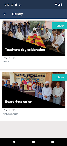 SPS - Parent app Screen 3