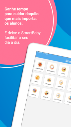 Android application Minime Professores screenshort