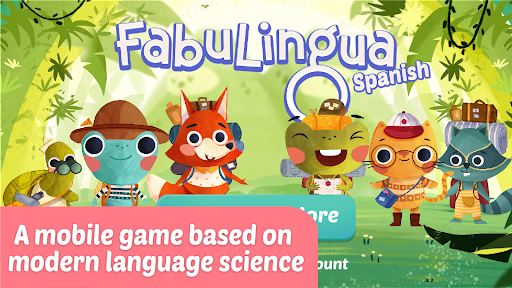 Android application LearnSpanish for Kids Game App screenshort