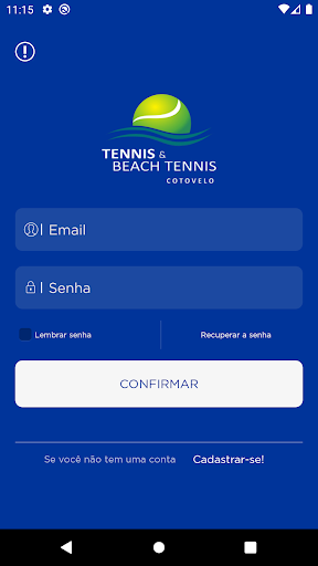 Android application Beach & Tênis Cotovelo screenshort