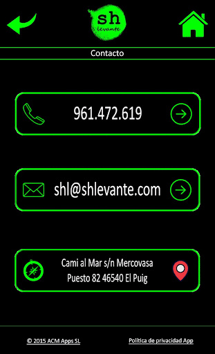 SH LEVANTE Screen 2
