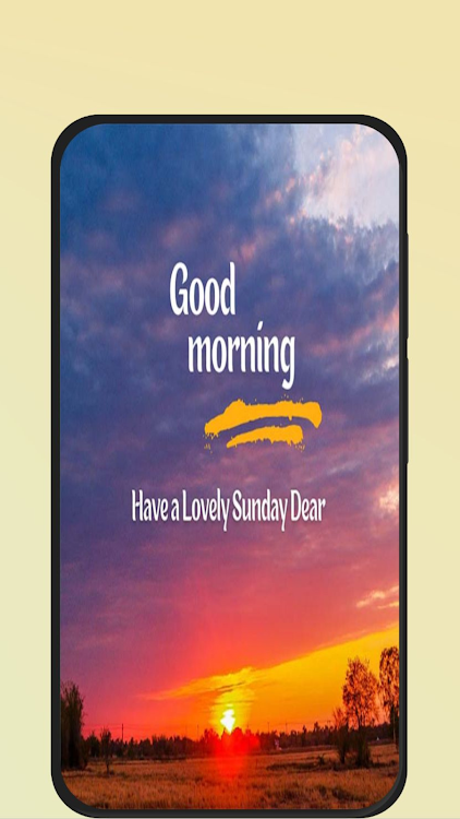 sunday morning greetings - 5 - (Android)
