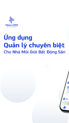 Android application Meey CRM screenshort