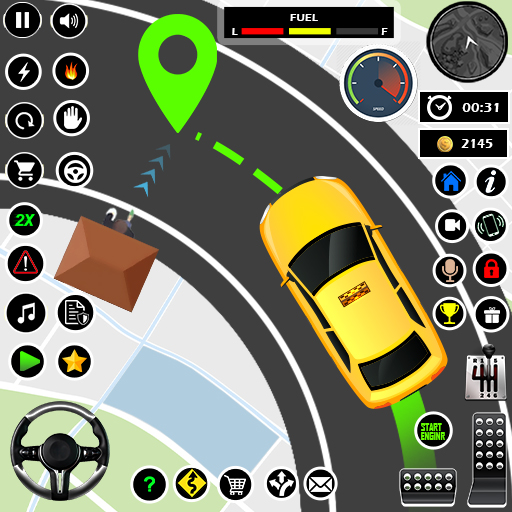 Pick N Drop Taxi Simulator  Icon