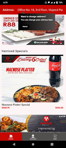 Macnose Cafe Screen 3