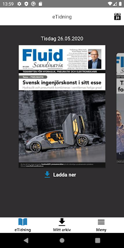 Android application Fluid Scandinavia screenshort
