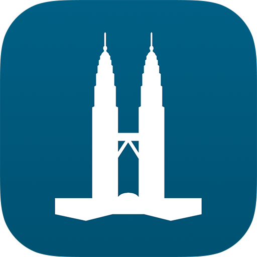 KLCC Twin Towers Passport: Vir logo