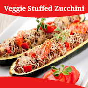 Garden Veggie Stuffed Zucchini Boats