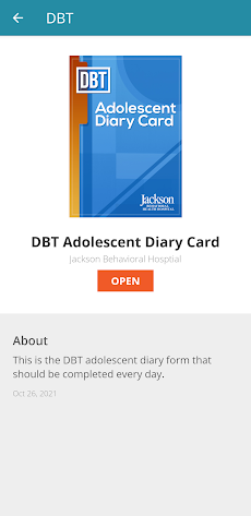 Adolescent DBT Diary Cardのおすすめ画像2
