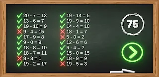 Addition and Subtraction - Screenshot 1