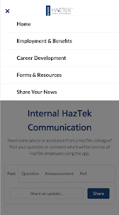 MyHazTek Employee Portal