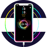 Battery Charging Animation Effect and Lock Screen icon