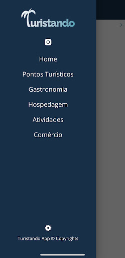 Android application Turistando screenshort