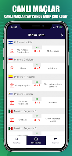 Android application BANKO BETS WIN - İDDAA TAHMİN screenshort
