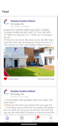 Faraday Creative School Screen 2