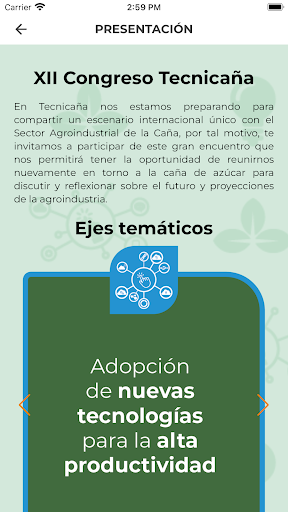 XII Congreso Tecnicaña Screen 3