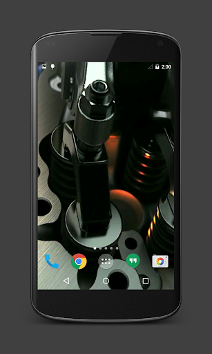 Diesel Engine Live Wallpaper Screen 3