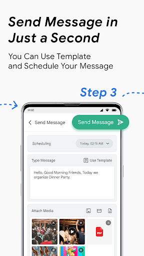 Screenshot of Bulk Sender for Marketing