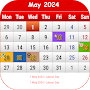 Tunisia Calendar 2024