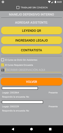 Android application MSC Trainer App screenshort