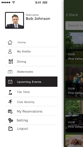 Pine Valley Country Club Screen 2