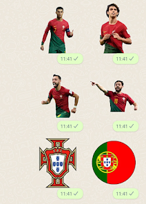 Imágen 3 Portugal Team Stickers android