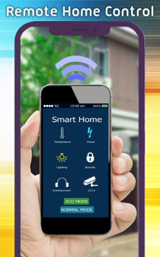 Android application Smart Home Remote Control App screenshort