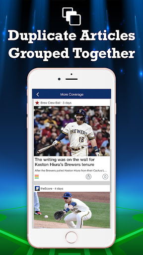 Screenshot of Fantasy Baseball News & Draft