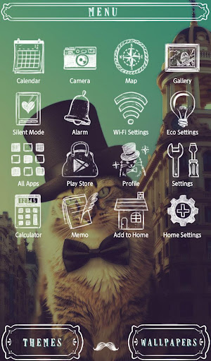 Cat Theme-Feline Gentleman- Screen 2