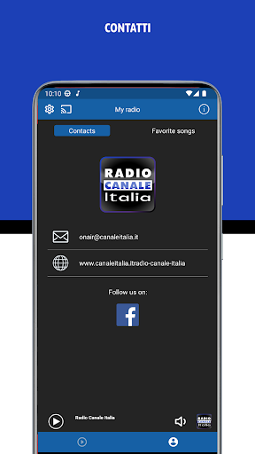 Radio Canale Italia Screen 3