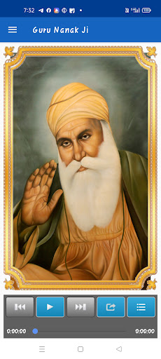 Android application Guru nanak ji songs screenshort