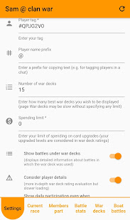 Clan War Analyzer for Clash Royale 2.7.0 APK screenshots 8