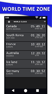 World Clock Time: US Clock