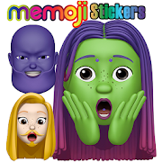 Wemoji Cute Emoji Memoji Sticker for WAStickerApps