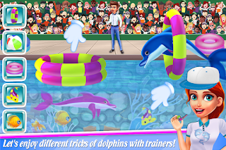 Toddlers Dolphins Water Show - Screenshot 1
