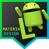 Zooper L Material Design icon