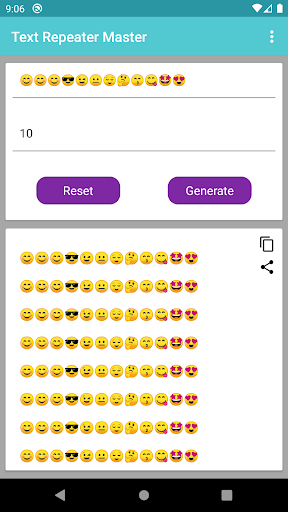 Android application Text Repeater Master screenshort