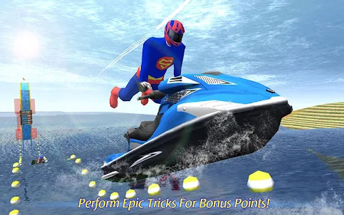 Jetski Race Superheroes League