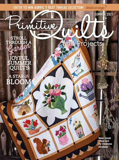 Android application Primitive Quilts and Projects screenshort