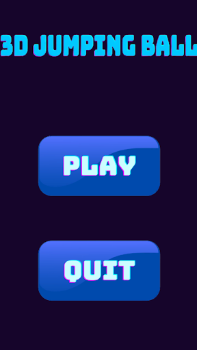 Android application 3D Jumping Ball screenshort